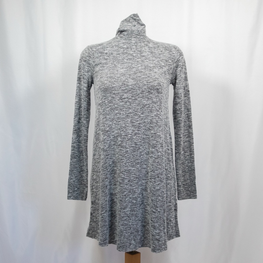 Forever 21 Heather Gray Turtleneck Dress